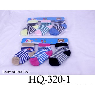 12‘prs/pck Baby-Infant 3in1 Socks BABY GIRL For 0-12mos
