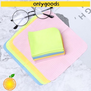 ONLY 1/2/4PCS Random Color High Quality Cleaning Cloths Classic Argyle Eyeglasses Wipes Microfibre Fiber Lens Cleaner Easy Washing Multifunctional For iPhone iPad Screens Chamois Glasses Cleaner