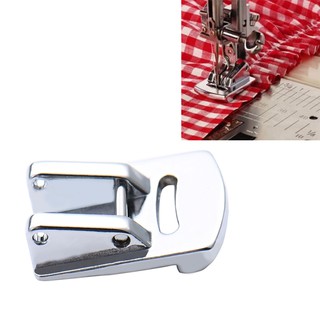 Multifunctional Electric Sewing Machine Stainless Steel Presser Foot Double Gathering Foot