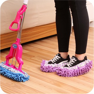 Home Shoe Mop Soft Slipper Sweep Floor Cleaning Duster Cover