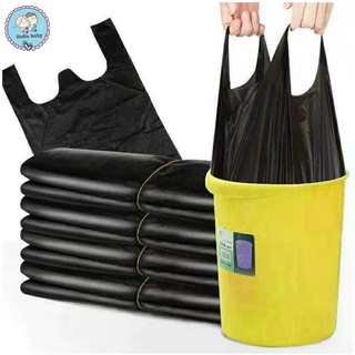 50 pcs 32*52cm Disposable Garbage Bag Black Thick Trash Bag
