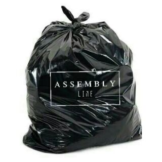 cheapest thick high grade clear or black plastic trash bag