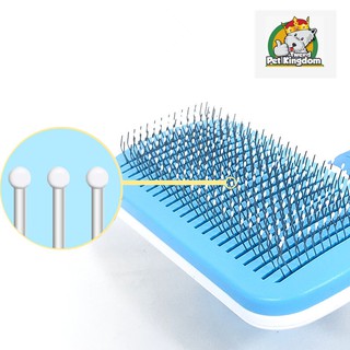 Self Cleaning Dog Brush Slicker Massage Particle Pet Comb For Dogs and Cats (3)