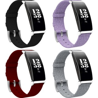 For Fitbit Inspire / Inspire HR Canvas Band Watch Strap Replacement Band Bracelet Accessory