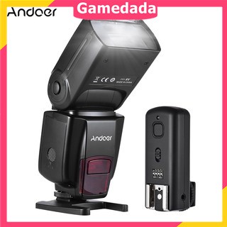☞ Free Shipping ۞ Andoer AD560 IV 2.4G Wireless Universal On-camera Slave Speedlite Flash Light GN50