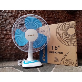 Stand Fan Electric Fan Centrix 16 inches 3 Round Blades CX-1666D & CX-1401C 12" Desk Fan & CX-1622C (9)