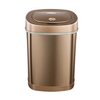 Trash Can Automatic Sensor Dustbin Smart Sensor Electric Waste Bin Home Rubbish Can For Kitchen Garb