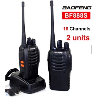 Baofeng BF 888S Set of 2 Walkie Talkie Portable Two Way Radio UHF Transceiver Origina0