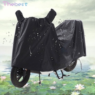 Universal Waterproof Motorcycle Cover Big Size Motor Cover Black