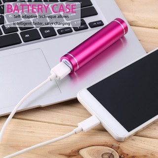 Mini USB Mobile Power Bank Charger Pack Box Battery Case for 1x 18650 Battery