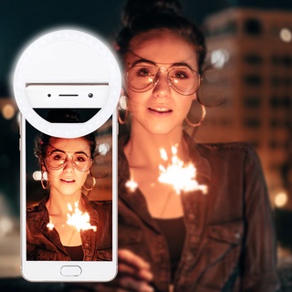 Selfie Ring Lamp Mobile Phone Lens Portable Flash Ring 36 Leds Luminous Ring Clip Light For i Phone