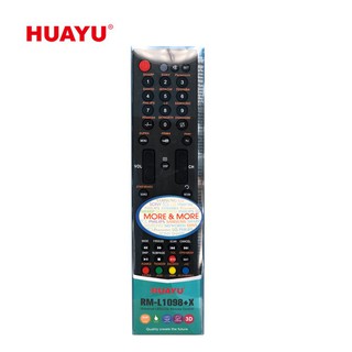 ☒❧Huayu RM-L1098+X Universal Smart TV Remote Control with Home Apps,Netflix and Youtube Button
