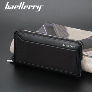 ❉Baellerry Long Wallet Men Clutch New Vintage Fashion Handbag Business Card Wallet Large Capacity✡