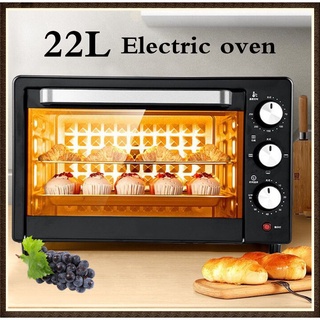 Ready Stock/⊕☜Oven 22L electric oven baking household kitchen oven large capacity kitchen