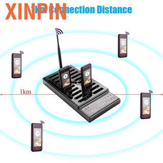 【Local Delivery】[XiNP] 20 Restaurant Coaster Pager Guest Call Wireless Paging Queuing Calling System