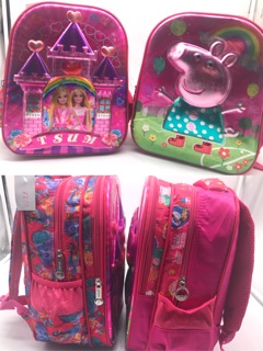 Yvon Character backpack two zipper14inch (5)