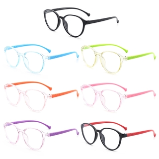 Multicolor Children'S Anti-Blue Light Computer Bendable Frame Glasses Children Glasses (2)