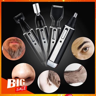 3 In 1 Electric Rechargeable Nose and Ear Hair Trimmer (1)