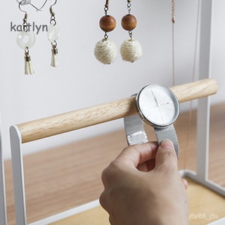 nice【NEW】Jewelry Stand Desk Holder Hanging Necklace Bracelet Ring Watch Storage Organizer clEn (4)