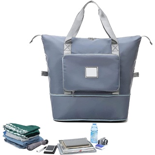 Large-Capacity Folding Travel Bag Foldable Travel Lightweight Waterproof Luggage Duffel Tote Bag