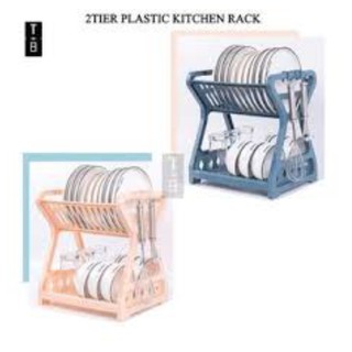 Plastic Dish Rack Sink Draining Shelf Kitchen Shelves Kitchenware (4)