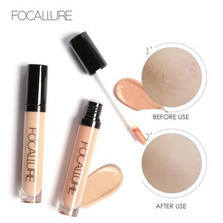FOCALLURE Liquid High Coverage Eyes Face Concealer 7 Colors