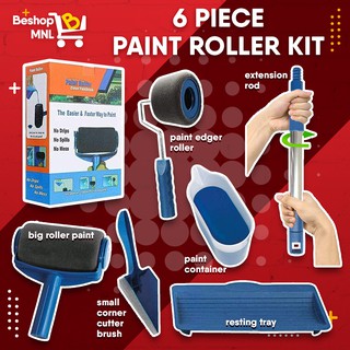 Paint Runner Roller Brush Tools Set Pro DIY Painting Brushes Paint Roller Set Room Wall Painting (1)