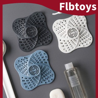 【Ready Stock】Flbtoys Toilet square hair filter mesh kitchen sink sewer filter toilet anti-blocking with suction cup floor drain cover