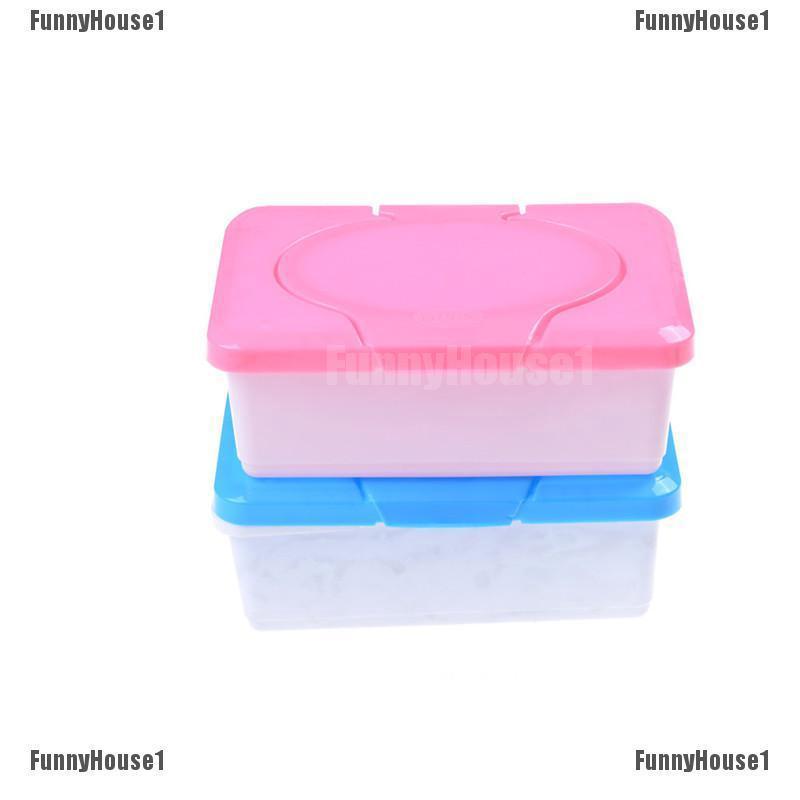 Dry Wet Tissue Paper Case Baby Wipes Napkin Storage Box Holder Container MY