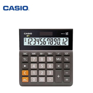 Casio Wide Series Calculator MH-12 Black