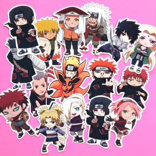 Naruto Characters Stickers ( Waterproof ) Sold per Piece - Anime Stickers