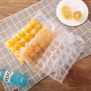 ⚡️KJA MALL⚡️10pcs Plastic Disposable Ice-Making Bags ice packs Square ice maker convenient ice bag