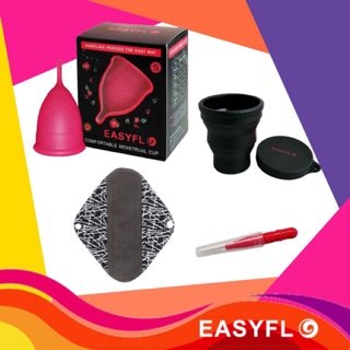 EasyFlo Menstrual Cup Starter Package (1)
