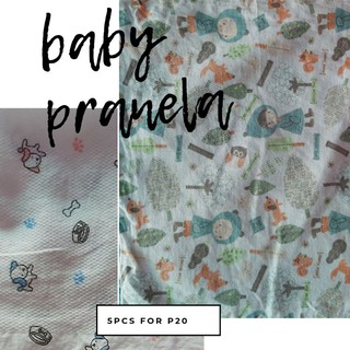#Kids Baby Pranela Collection / Handkerchief / Hankies / Panyo / 5pcs