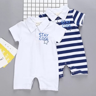 BABY CORP Newborn Clothes for Baby Kids Boys Onesies Romper White Clothes for Boys Bodysuit