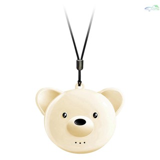 [New Arrival in Dec]Portable Air Purifier Mini Small Bear Negative Oxygen Ion Purifier Eliminate Formaldehyde To Prevent Secondhand Smoke