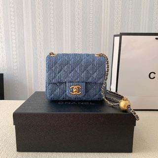 Box linen golden ball Chanel CHANEL CHANEL CHANEL 2021CF package or Handbag Shoulder Bag Fashion Bag