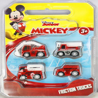 Disney Mickey 4-piece Friction Construction Trucks