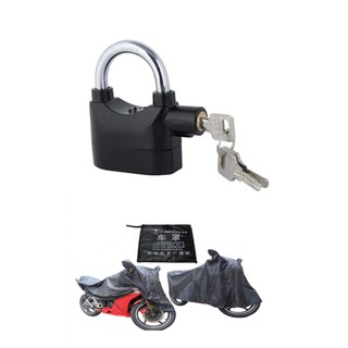 Anti-theft Alarm Lock for Motor with big size Motor Cover