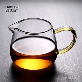 Pitcher Glass Tea Strainer Suit Tea Pitcher Thick Heat-Resistant Large Size Tea Ware Tea Serving Cup Tea Utensils