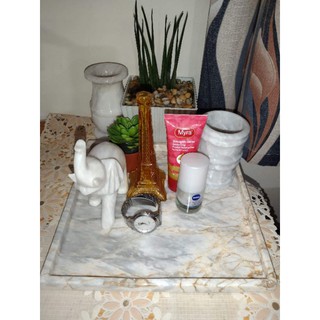Marble Tray Organizer 100% Pure Marble from Romblon