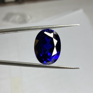 12x16mm Oval Shape 5A Quality Hand Cut 13 Carat Loose Corundum Royal Blue Sapphire Gemston Ring jsl7