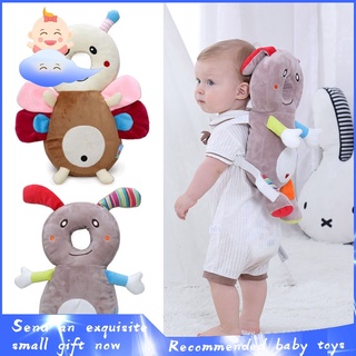 Baby Kids Walking Head Back Protection Pillow Protector Toddler Safety Pad Headgear Backpack