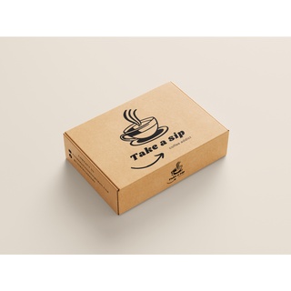 50 Pcs Customized/ Personalized Corrugated Boxes with Side Print T13 & T14