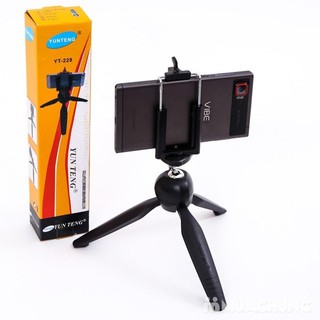Yunteng YT-228 Mini Tripod for Mobile Phone Camera Holder