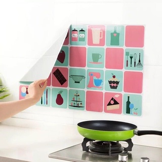 Waterproof Kitchen Anti-oil Wall Stickers Paper ts