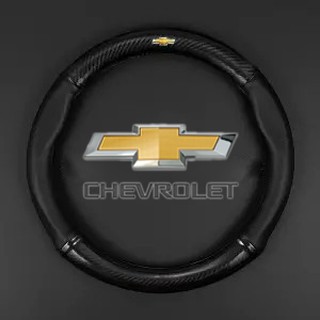 Chevrolet Carbon Fiber Steering Wheel Cover Fit Chevrolet Sail Captiva Spark Trailblazer Colorado