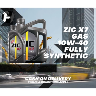 Zic X7 Gas 10w40 Fully Synthetic