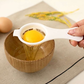 （COD）Egg Egg White Separator Colander Plastic 13cm x 6cm - Hand held Egg Separator