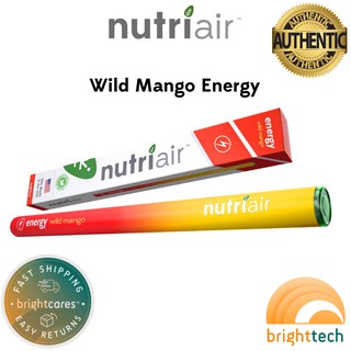 Nutriair Energy Wild Mango 200 Puffs Inhalable Vitamins & Supplements (No Nic, No Tobacco)